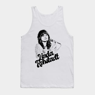 Linda Ronstadt 80s style classic Tank Top